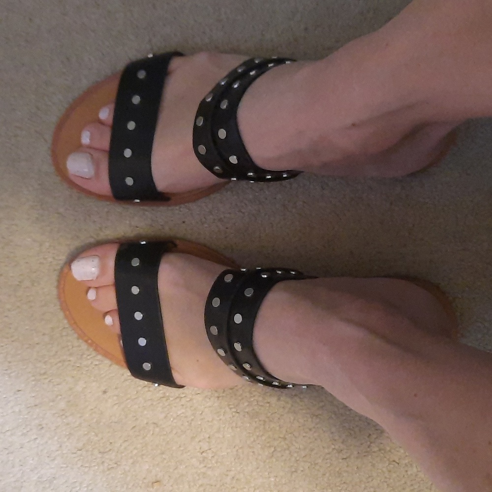 Dolce vita genuine leather sandals size 8  worn twice